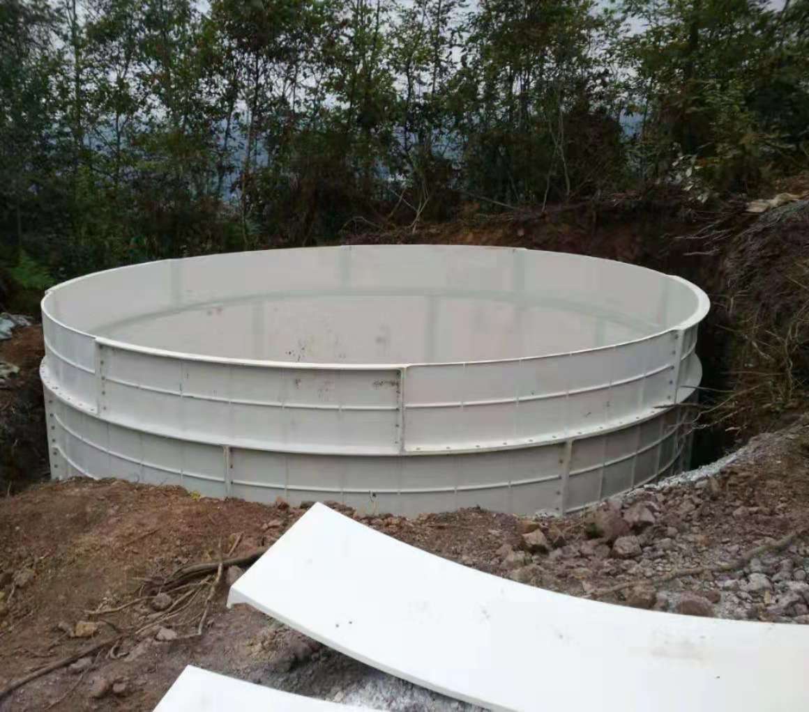 四川橋水科技高效生態玻璃鋼養魚池